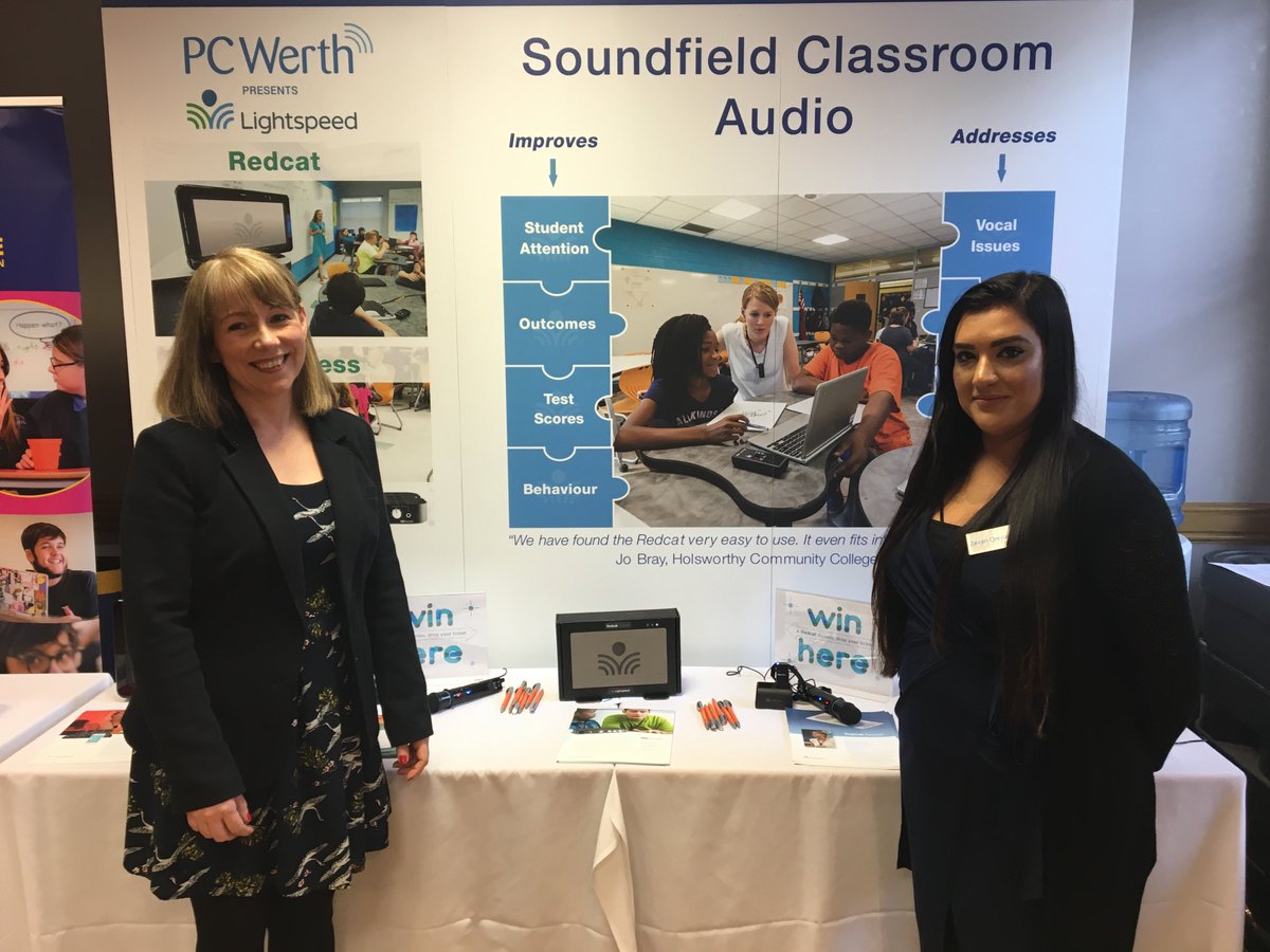 pcwerth's tweet photo. Good morning 🌞 It's @BATOD_UK conference day 2, head over to meet the team @pcwerth  stand and speak to us about our #RedcatAccess showcased in the lecture and breakout rooms. Bring along your completed raffle cards for your chance to win! 🏆#BATOD2019 https://t.co/KNMmIvKYJl