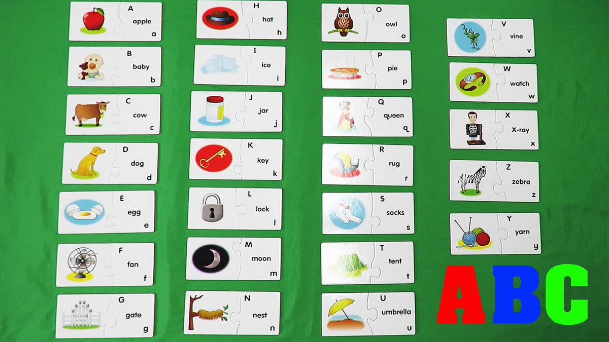 abc jigsaw puzzles toddlers