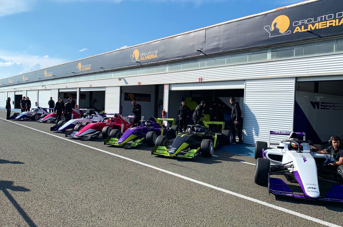 WSeriesRacing's tweet photo. Ready to roll. #WSeries https://t.co/tf5bwhQRTs
