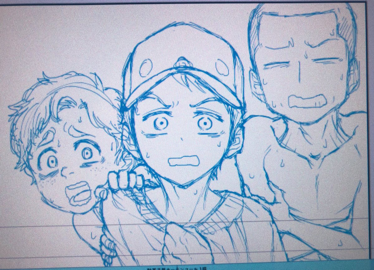 ようやくこいつら描き慣れてきたぞ。 