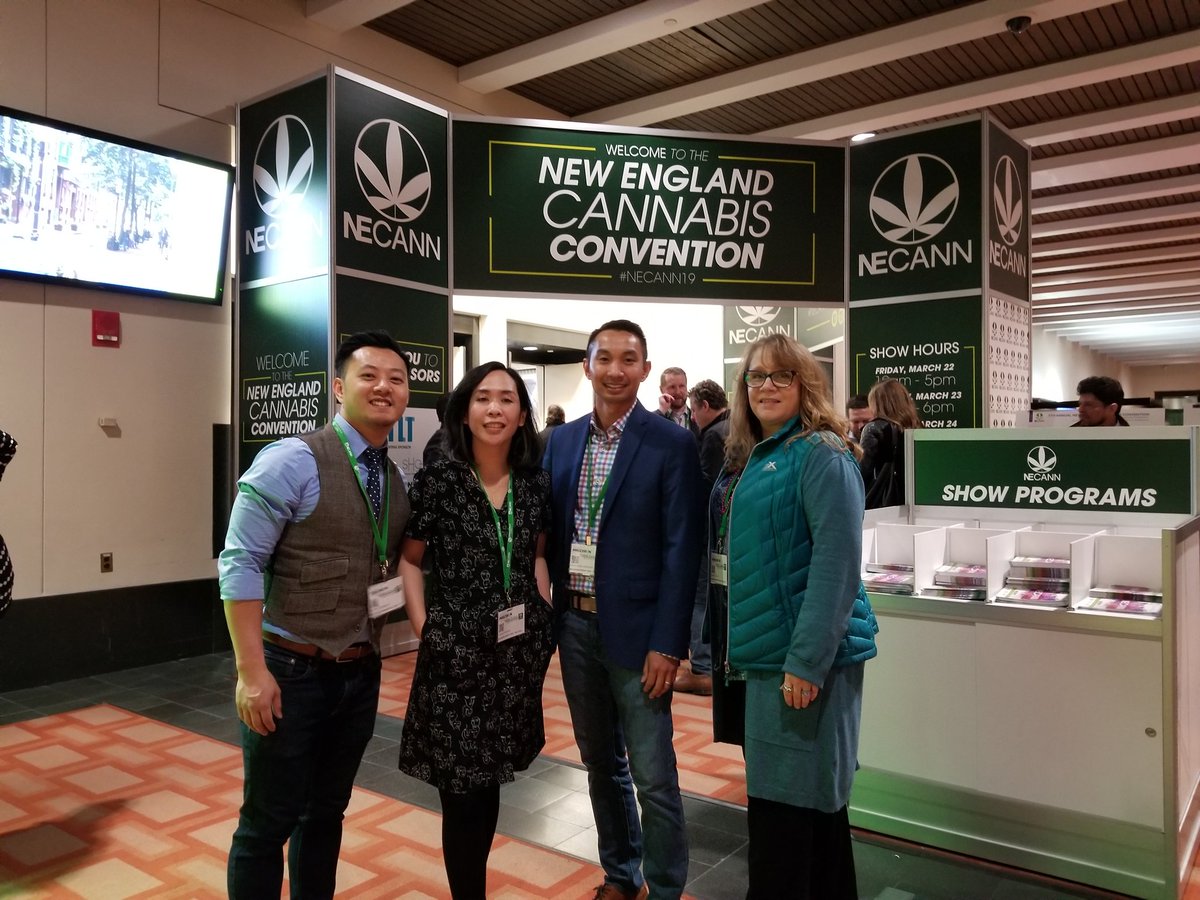 KInthirath's tweet photo. Great new connections and innovative tech happening from the #NECANN Boston event.  @IndicativeM https://t.co/H5xOUoDJEP
