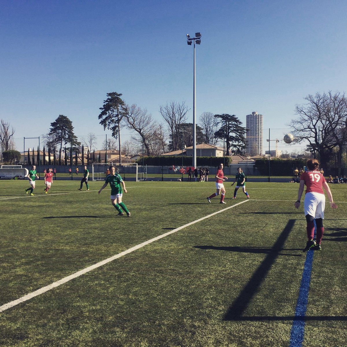 Le Tournoi de Football Féminin se déroule en ce moment sous un magnifique soleil ! #ChallengeECL