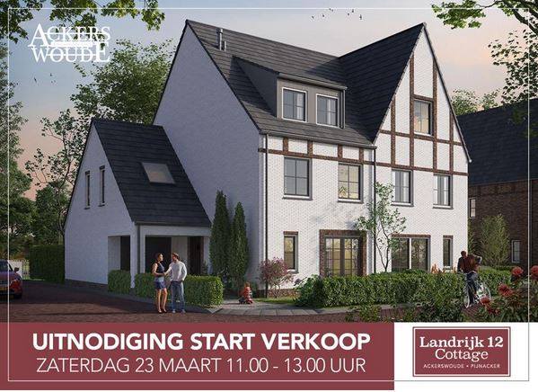ZIEN WE U ZO BIJ DE START VERKOOP VAN LANDRIJK 12 COTTAGE?
Dit exclusieve nieuwbouwproject in de sfeervolle Engelse stijl gaat vandaag in verkoop. Kom tussen 11.00 en 13.00 uur langs bij het Informatiecentrum aan de Monnikenweg 2 in Pijnacker.
ackerswoude.nl/start-verkoop-…