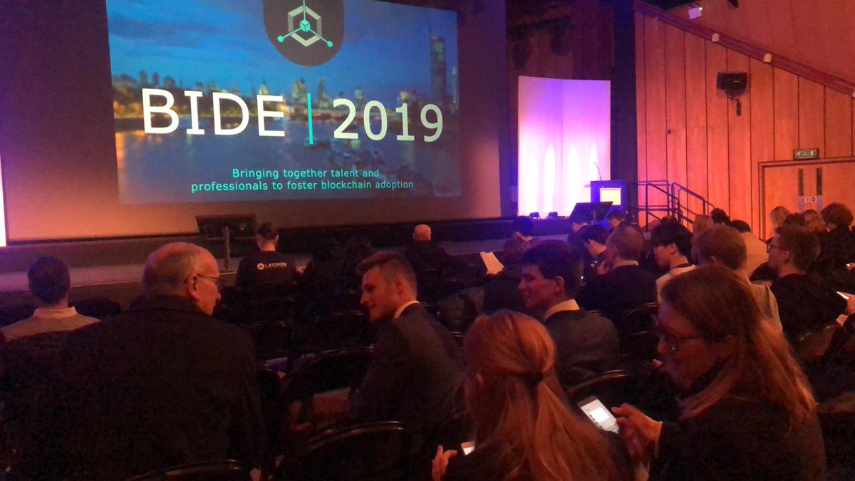 The Event is now live at <a href="/imperialcollege/">Imperial College London</a> #London under @ldnlabs! All professionals seated together to foster #blockchain adoption! 🙌 #BIDE2019 

#blockchainsummit #LONDONCALLING #btcwires #WireConnect2019 #WireConnect #Summit2019 #summit #event