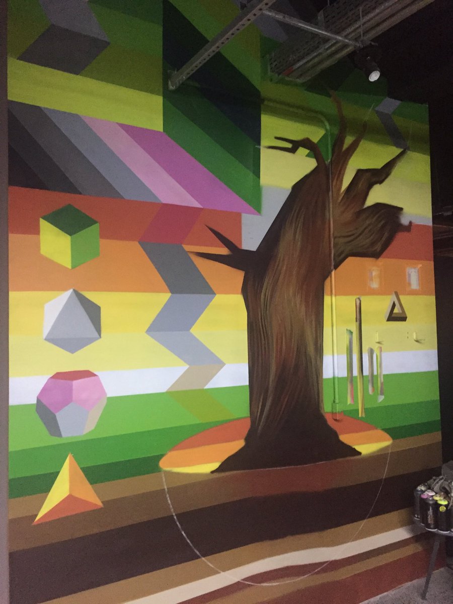 michaeldacosta's tweet photo. Fábrica do Futuro hub in Porto Alegre, Brazil can certainly see the wood for the trees, artistically and technically!! Meanwhile, upstairs in the many Recording studios and film stages, the team pays homage to the ‘Factory of the Past’! #ArtTechFestival #Analogue #Music #SoldOut https://t.co/7cm9aJu4JY