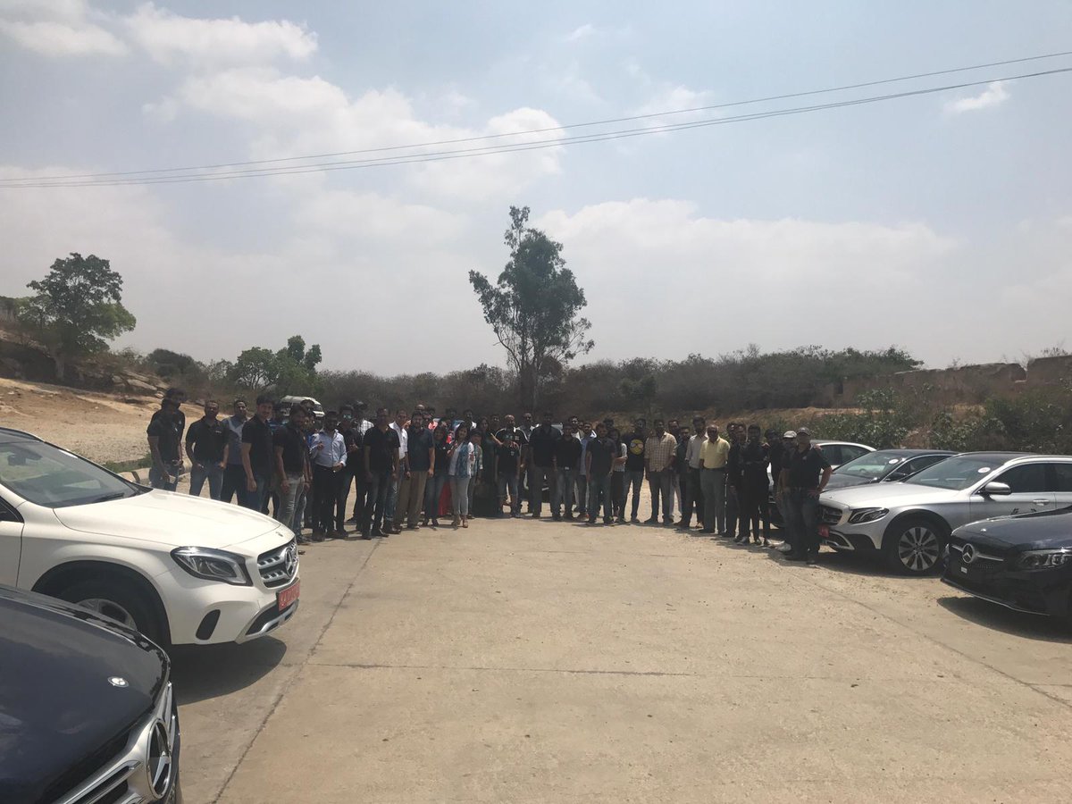 sundaram_motors's tweet photo. The families along with the Stars have reached the their destination. Always a fun way to start the weekend by taking out the cars for a good drive.
#MercedesBenz #NandiDrive #BestOrNothing #SundaramMotors #Bangalore https://t.co/gYH45quxbr