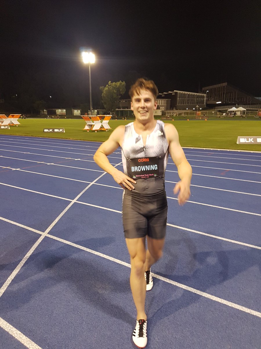 Australian Athletics (@australianaths) on Twitter photo <a href="/Rohan_Browning/">Rohan Browning</a> has clocked 10.08 tonight to win the 100m. Equal #3 in Australin history !! Only <a href="/mattshirvington/">Matt Shirvington</a> and Patrick Johnson have run quicker ! <a href="/Rohan_Browning/">Rohan Browning</a> has clocked 10.08 tonight to win the 100m. Equal #3 in Australin history !! Only <a href="/mattshirvington/">Matt Shirvington</a> and Patrick Johnson have run quicker !
