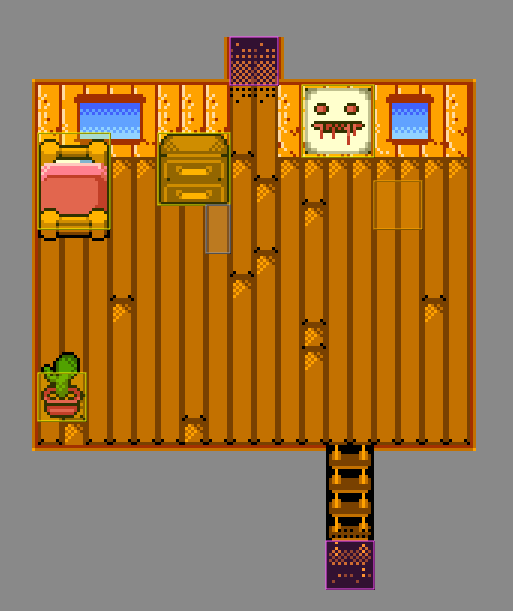 arachonteur's tweet image. part who knows of this art pass is redoing lemming&apos;s treehouse and the left one is the new one, it&apos;s ALREADY so much better. #gamedev #boxgame