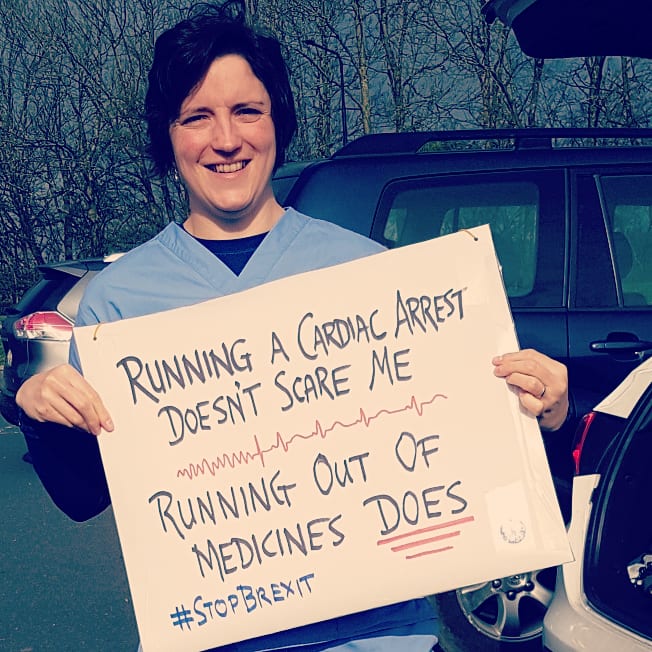 LouiseAnning's tweet photo. In a winter of staff shortages,  hectic shifts, and not enough beds the thing that really scared me was when we ran out of antibiotics
#PutItToThePeople #PeoplesVoteMarch 
#PeoplesVote 
#NHS 
#EUcitizens 
@Channel4News @itvnews @guardian @Independent  @Isabella_Burke @IvyOwens7 https://t.co/cw5mBkkQcO