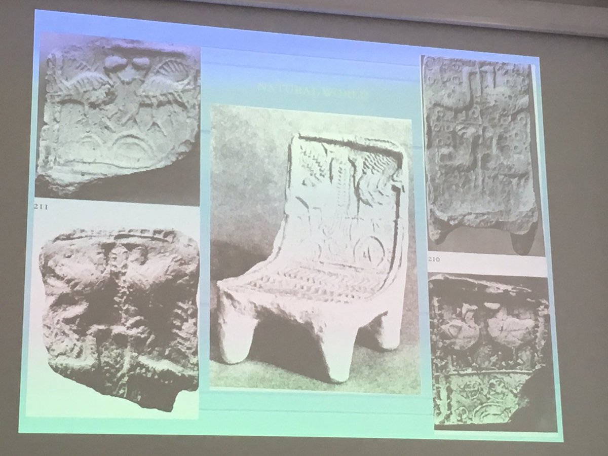Really cool geese chairs in this talk. #aneAnimalEncounters #ancientanimals #birdnerds