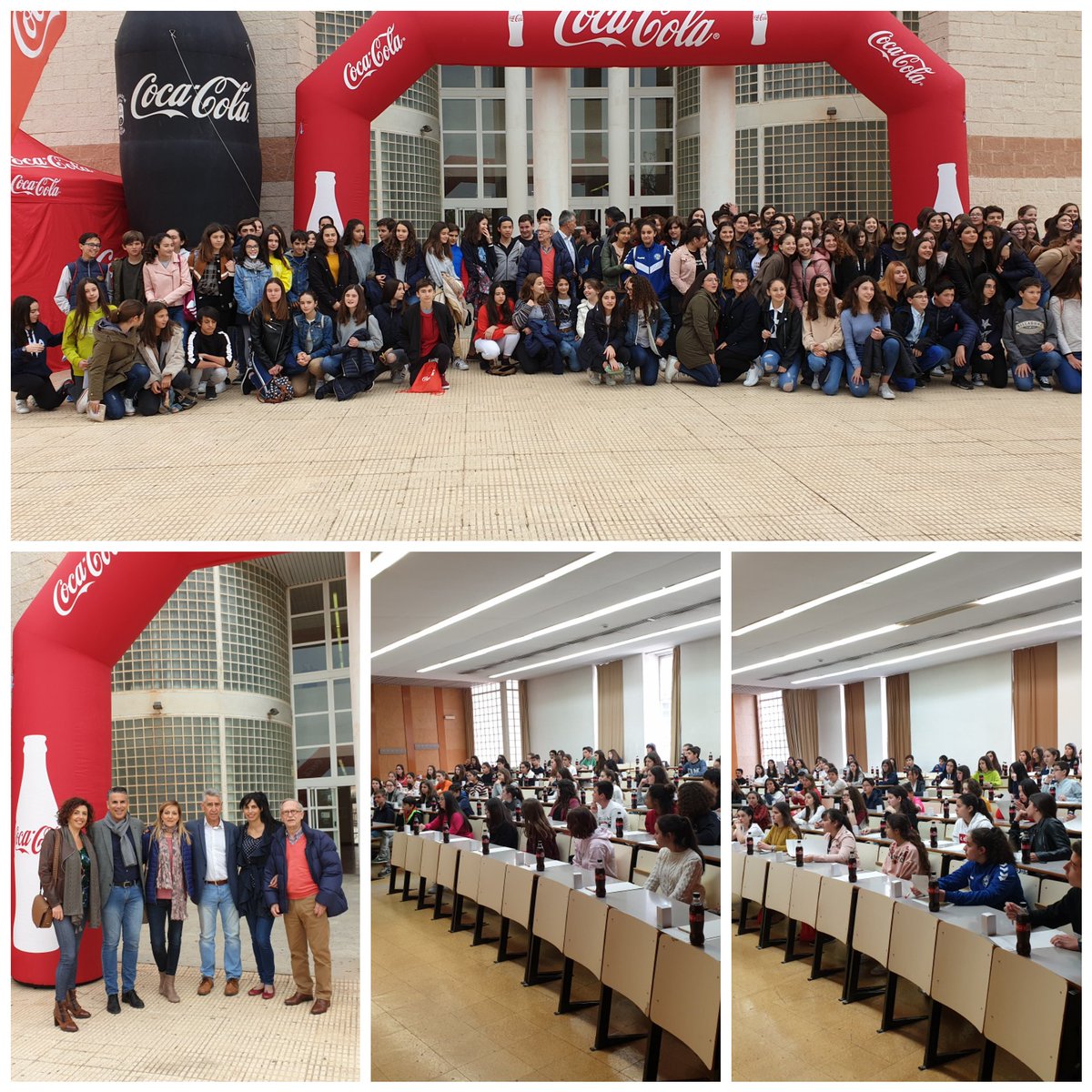ramonalonsocc's tweet photo. #jovenestalentoscocacola, Arrancamos la 59 edición en la provincia de Alicante. Cerca de 200 estudiantes con la ilusión de llegar a la final de nuestro concurso literario.@CocaColaEP_es , @FundacionCocaCo, apostando por nuestros jóvenes. https://t.co/IfYBeogyUf