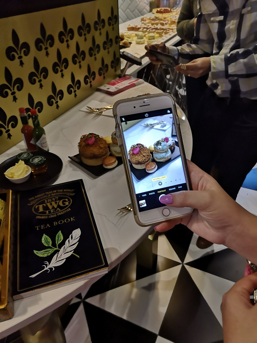 Influencers tasting some patisserie at Just Teddy, <a href="/HPCHydePark/">HPCHydePark</a>. What a treat!

#HelloRecommends @HelloJoburgMag