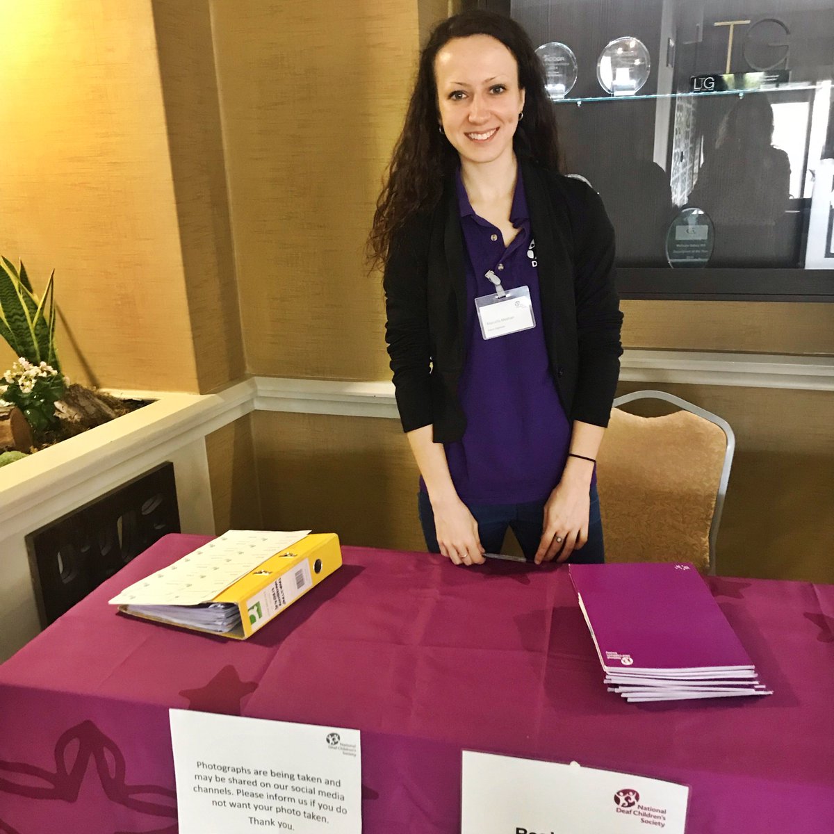 NDCS_UK's tweet photo. Weβre in #MiltonKeynes today meeting parents and children whoβre new to #deafness. Really excited to meet them and hope they leave feeling part of our #NDCSfamily π https://t.co/FMhUC6uHFq