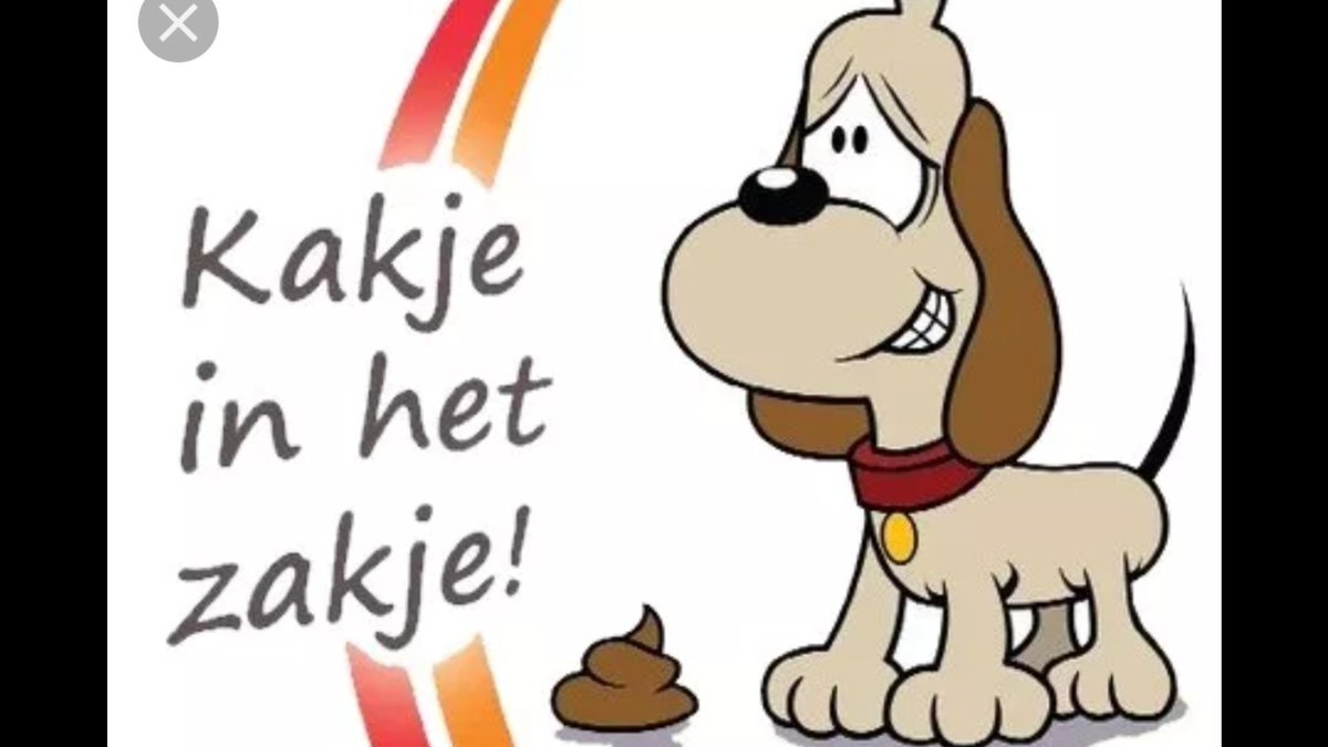 Zojuist in Bloemhof man bekeurd die hond op straat liet poepen en niet opruimde.  #opruimplicht sanctie 140 euro.