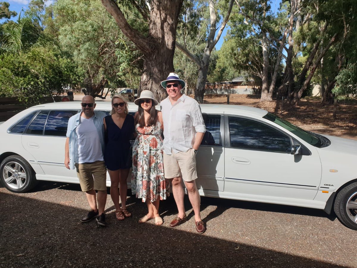 svlimowinetours's tweet photo. Thanks Sarah and co., it was an enjoyable day 🍷🥂👍🍇🍾

#swanvalley #perth #westernaustralia #perthwinetours #myswanvalley #swanvalleywines #perthtodo #perthlife #visitperth #visitswanvalley #thisiswa #svlimowinetours #swanvalleylimowinetours #perthwineries #perthwine https://t.co/x9V3ZOYmie
