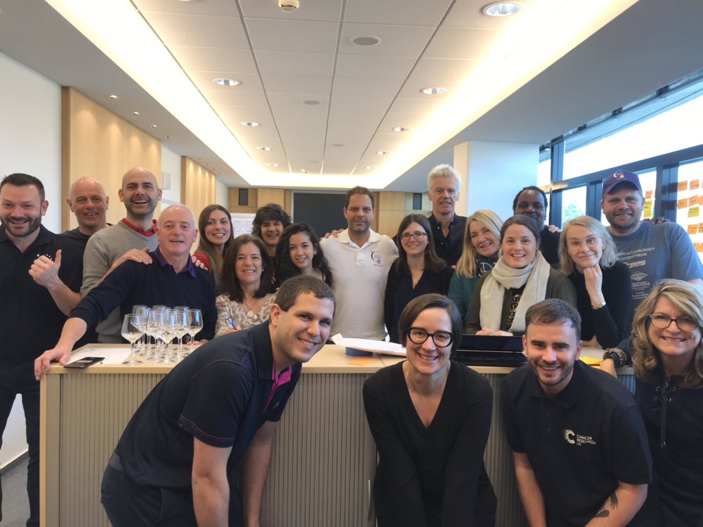 The Global <a href="/RelayForLife/">RelayForLife</a> EU staff and volunteer leadership teams are excited to walk in #relais2019lux tonight! We are one, global family “EUnited” in our fight against cancer.