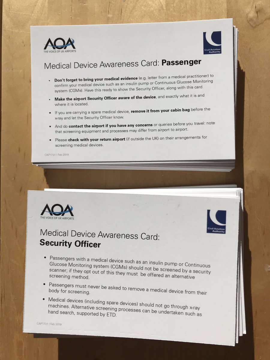 LinnBee's tweet photo. Some lovely donations for #RoTMScot #T1DRoTMScot for 18/5 Edinburgh from @semarroy72. T1D airport security cards to assist with the stresses of T1D kit and air travel. Thank you, Rachel! https://t.co/D2ED1jqyEC https://t.co/PwAiw6Axar