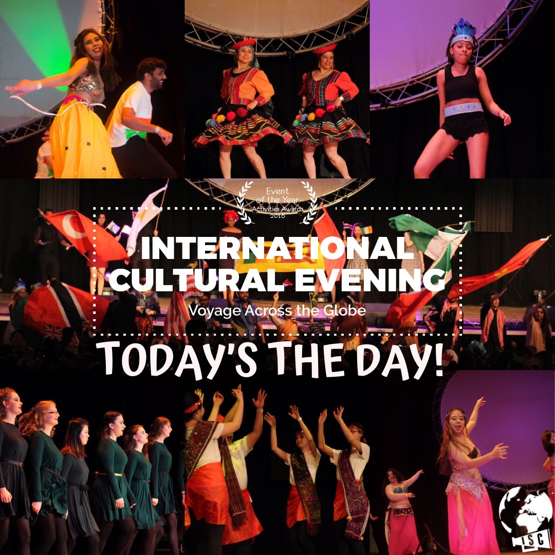 TODAY’S THE DAY! 
-
ICE is tonight and you’re in luck because there is still a chance to get tickets from City Hall/ SU Box Office up till 5pm. Make sure you come down and experience what is going to be an amazing night filled with cultures from around the world 🌍🌎🌏🎉
#ICE2019