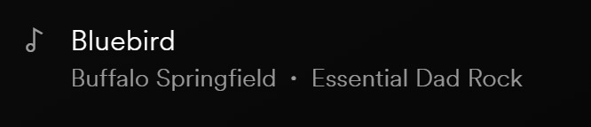 JamesBaronUK's tweet photo. About to put a great Buffalo Springfield song on when... Dad Rock? That's a kick in the teeth. @Andybebop https://t.co/HFAKo8i9wM