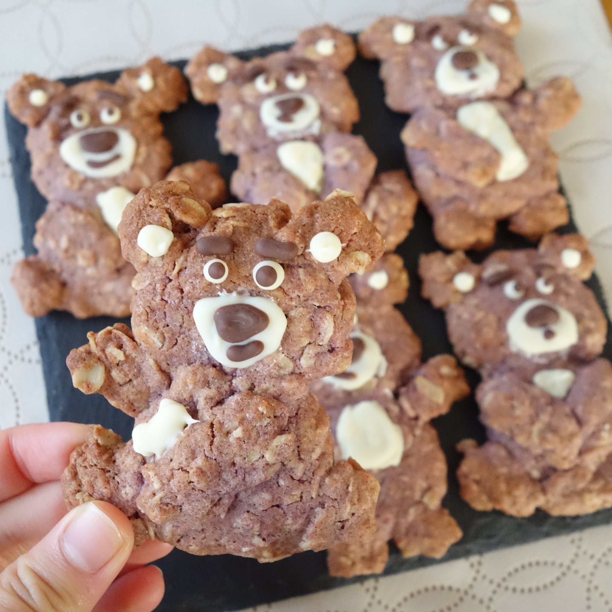 ふぁーたん ロッツォのオートミールクッキー ロッツォを頑張ってみたけど顔がブサイクw 由美子のザクザクオートミールクッキー のレシピをお借りしました お菓子作り お菓子作り好きな人と繋がりたい T Co Obqioobla8 Twitter