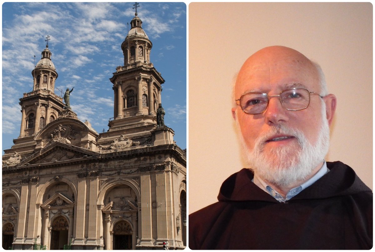 JaimeCoiro's tweet photo. El Papa acepta renuncia del cardenal Ezzati y nombra a obispo Celestino Aós como administrador apostólico sede vacante de Santiago de Chile. Aós, hasta ahora obispo de Copiapó, es capuchino, nacido en España hace 73 años, psicólogo y con vasta experiencia en justicia eclesiástica https://t.co/Vo0IxXc8Ml