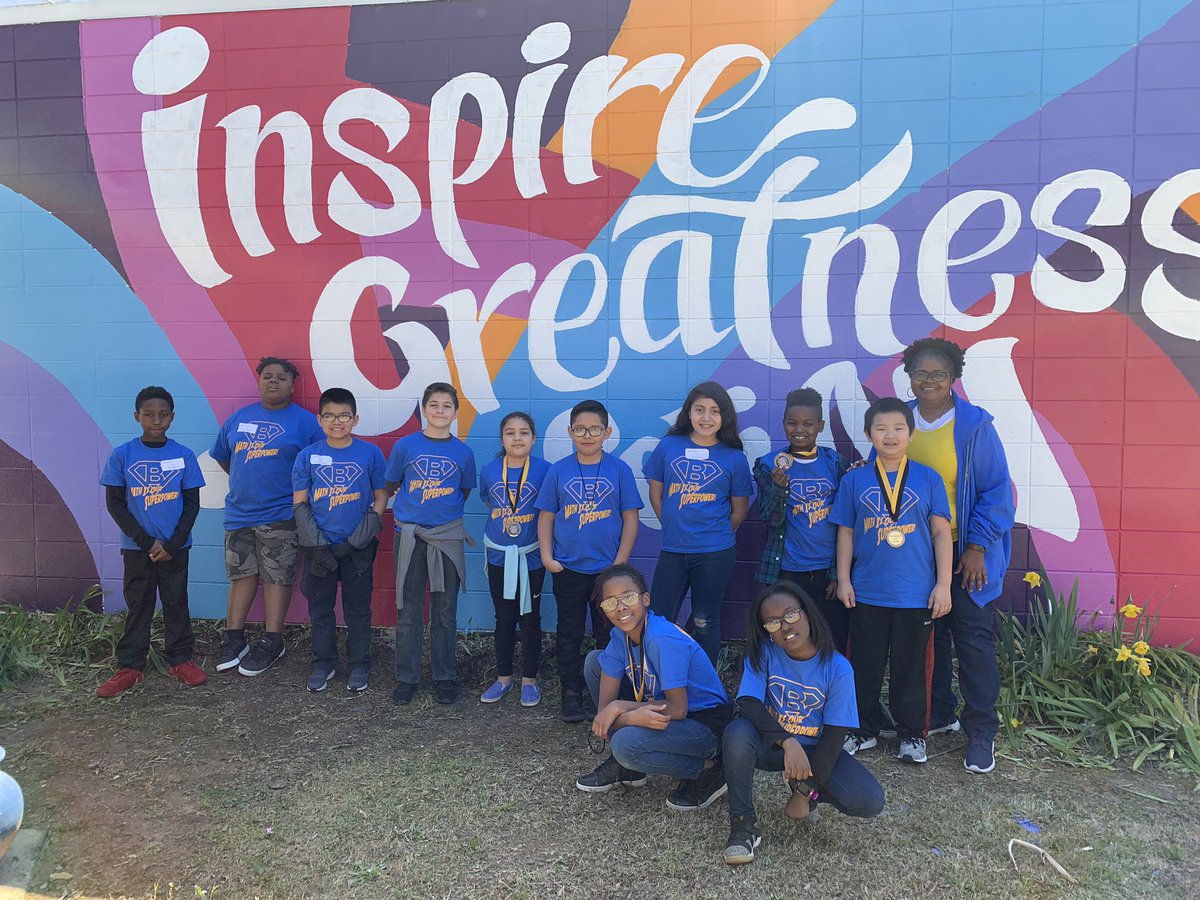CYBandy's tweet photo. Birney Grade 4 and 5 students participated in the 9th Annual KSU Math Bowl on Friday March 22nd. Congratulations to all participating schools:  Clarkdale, LaBelle, Milford, Sanders. https://t.co/6o3V8RiX0z