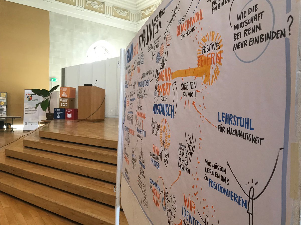 Jakofoxo's tweet photo. Mehrwert durch Austausch schaffen ! #Rennsued #nachhaltigkeit #graphicrecording https://t.co/n9fyasP1DI