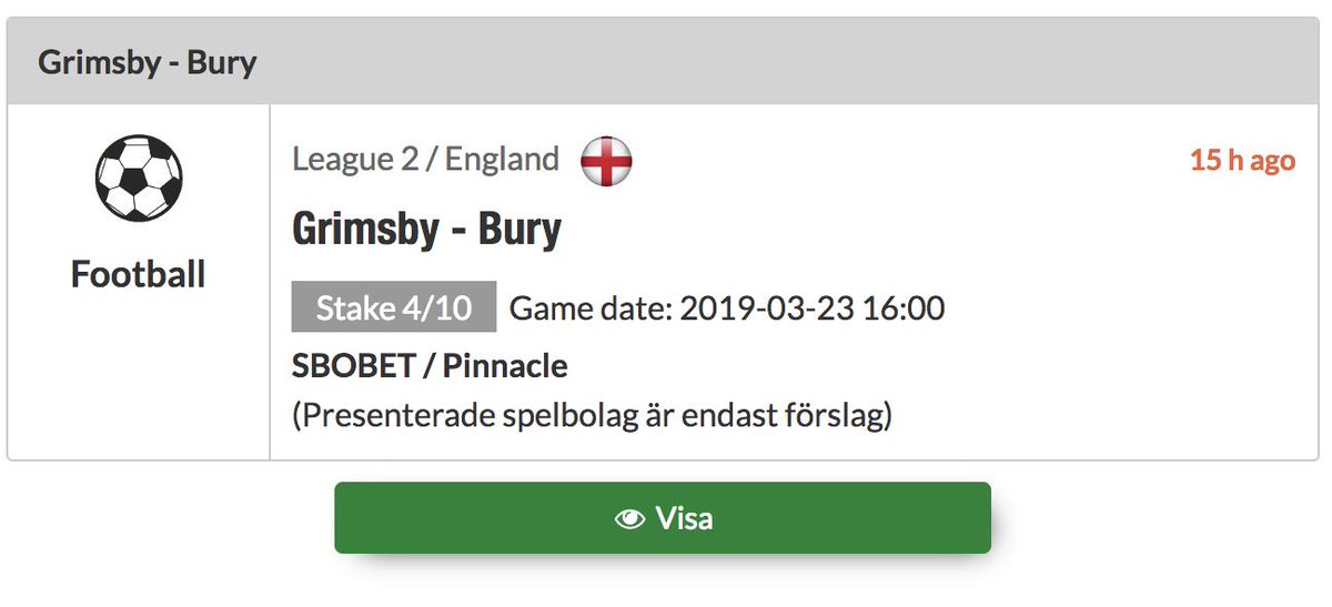 GameGurusSE's tweet photo. New ⚽️ picks from 🏴󠁧󠁢󠁥󠁮󠁧󠁿 Football. Don't miss out!
The market's best Tipster service!

Stats 2018 
- bankroll growth 629%💰
- ROI 115%📈

Join https://t.co/2R04eqWtOp now!

#PremiumBettingService #premierleague #tipster #footballpick #bettingtips https://t.co/N7NlHCRAHI