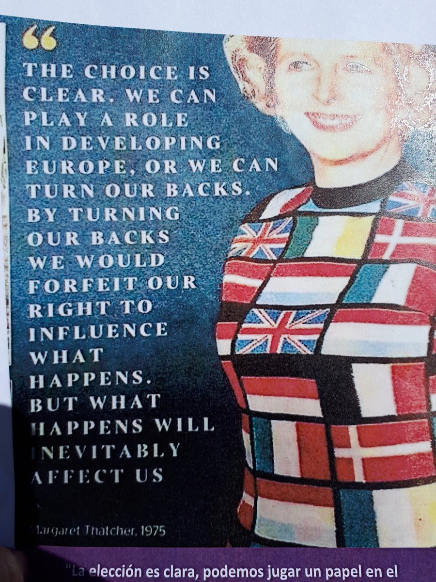 TheLocalSpain's tweet photo. Why is the demo in Plaza Margaret Thatcher? Because this quote of hers is more relevant today than ever... #PutitothePeopleMarch #Madrid #eurocitizens #RevokeArt50Now https://t.co/8Q3ISCnlpf