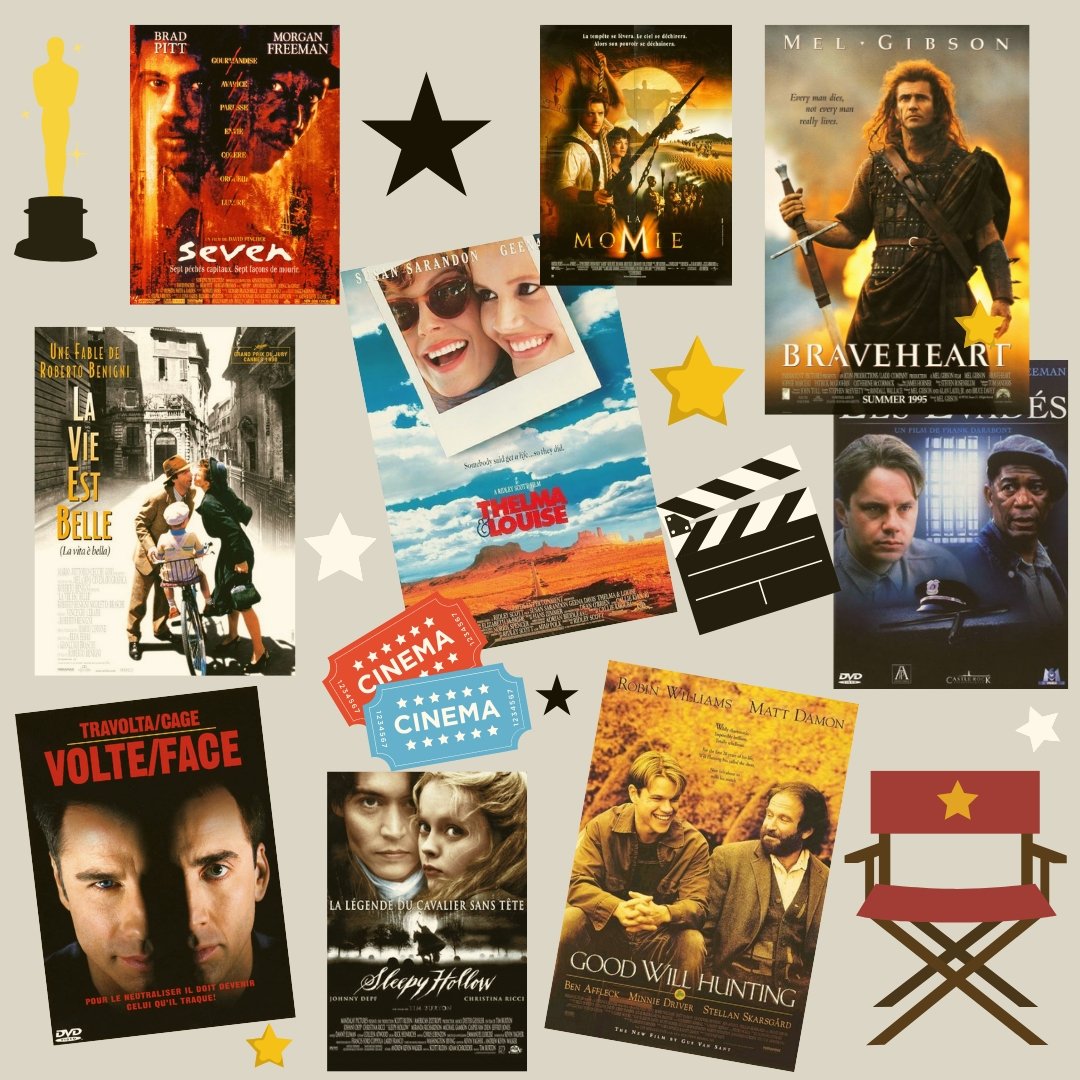 LDemodes's tweet image. Nouvel article cinéma !!! 🎥 Grande nostalgique du #cinéma des années 90, je vous ai concocté un top 10 des #filmscultes de cette décennie ! Et vous quels sont vos #films préférés des années 90 ?  🎬 Article à lire ici 👉lesplaisirsdemodes.com/accueil/top-10…