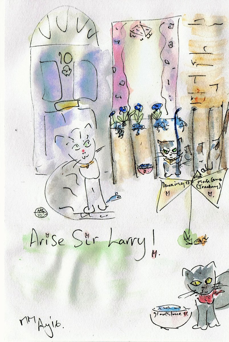 madeleinemaste4's tweet photo. @iandritsopoulos @Number10cat @ta_nea @Brexit @theresa_may @GOVUK @10DowningStreet @BorisJohnson @jeremycorbyn This is nothing short of The Rise of Sir Larry!! #cartooncollaborations has spoken.XX #from2016 https://t.co/rguLHPRBWu