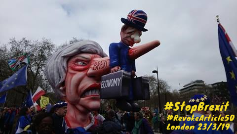 StopBrexitMarch's tweet photo. Today we march to revoke Article 50 and stop brexit
#RevokeArt50Now #RevokeArticle50March #RevokeArticle50 #RevokeA50 #StopBrexit #StopBrexitFloat https://t.co/9TnHDbJEN8