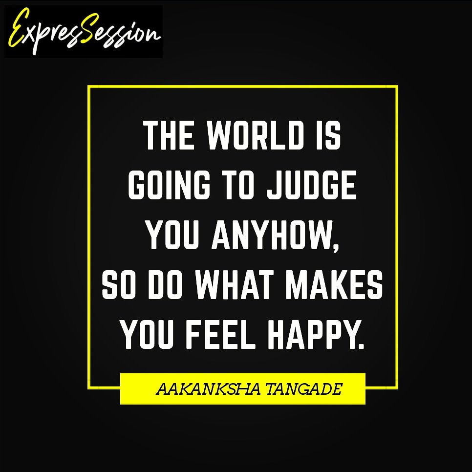 ExpresSession's tweet photo. Take charge of your Happiness.!!.
.
.
#MotivationalQuotes #writersofinstagram #writerslife #writerscommunity #writersofindia #wordsofwisdom #quotes #poetry #thoughts #expression #aakankshatangade #ExpresSession https://t.co/5daaf31SNA