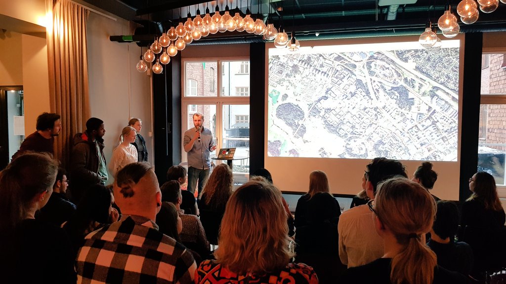nordictive's tweet photo. Our participants' "Who is Husby?" project looked at a neighbourhood in Stockholm beyond the headlines to challenge the prevailing image #nymd2019 #volt https://t.co/KNaYpi1pM0