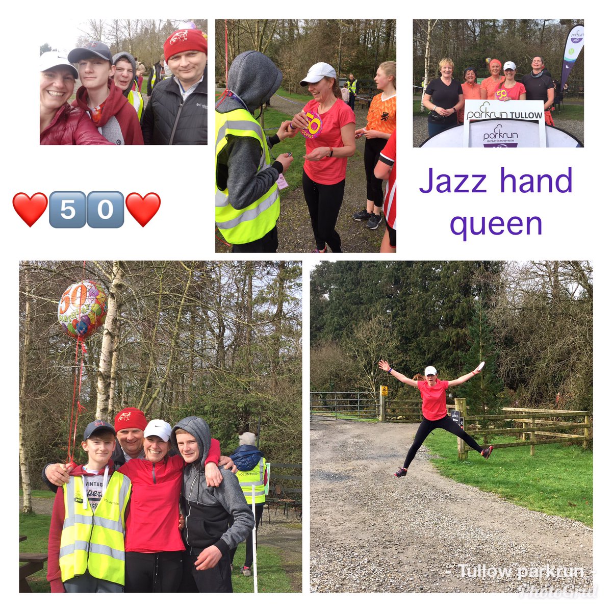 Tullowparkrun's tweet photo. 📣📣Event #100📣📣

🏃🏽‍♀️100 finishers
🤝17 first timers 😁
👏🏽24 PBs 👊👏👊
🙏🏼10 high-vis heroes
❤️1 milestone lady ❤️5️⃣0️⃣❤️
💜6000 parkruns finished 
🔴30,000km complete 
💛Week 4 of Park Walk at parkrun 

#loveparkrun https://t.co/qO8CuDd7aN