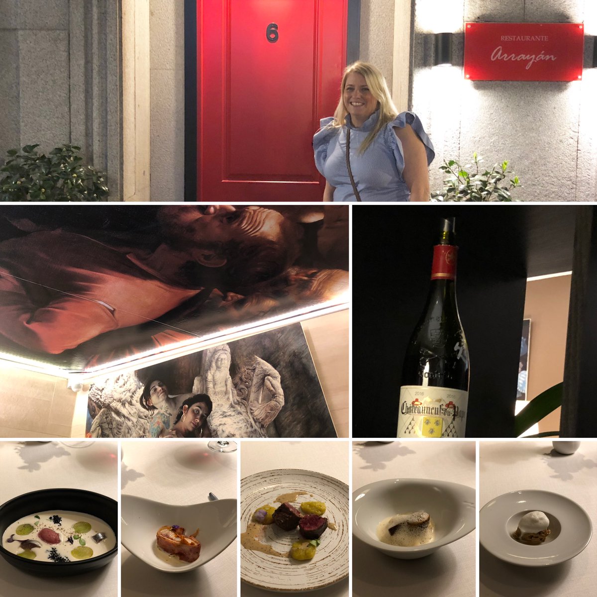 cheeky_chappie's tweet photo. Amazing evening with an 11 course tasting menu @espacioarrayan #restaurantmadrid and fantastic service from the owner and head chef Javier
No menu as sourced that day in the local market and put together for you https://t.co/A65ZB1wH4G