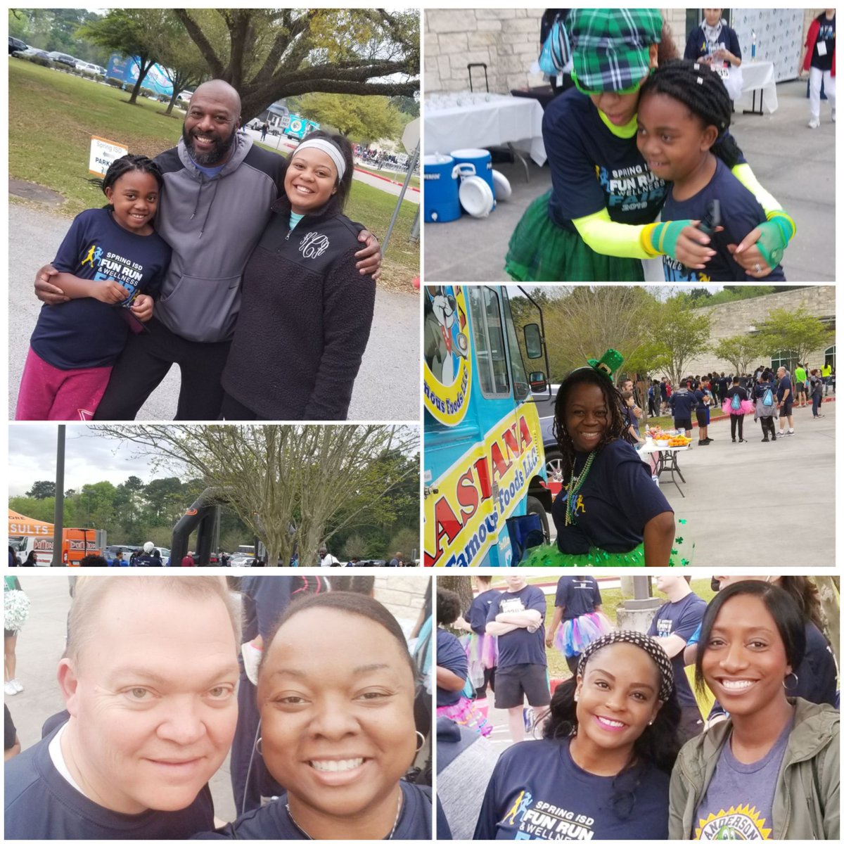 Tameka528's tweet photo. Thank you to everyone who organized, participated in, and attended the @SpringISD Wellness Fair &amp; #SpringFunRun19 ! It was a great morning! And to top it off, our very own HR Director, Mrs. David, brought home the gold for the team! She is our model for fitness! 👏🏾👏🏾👏🏾 https://t.co/WUK7ZQSsK2