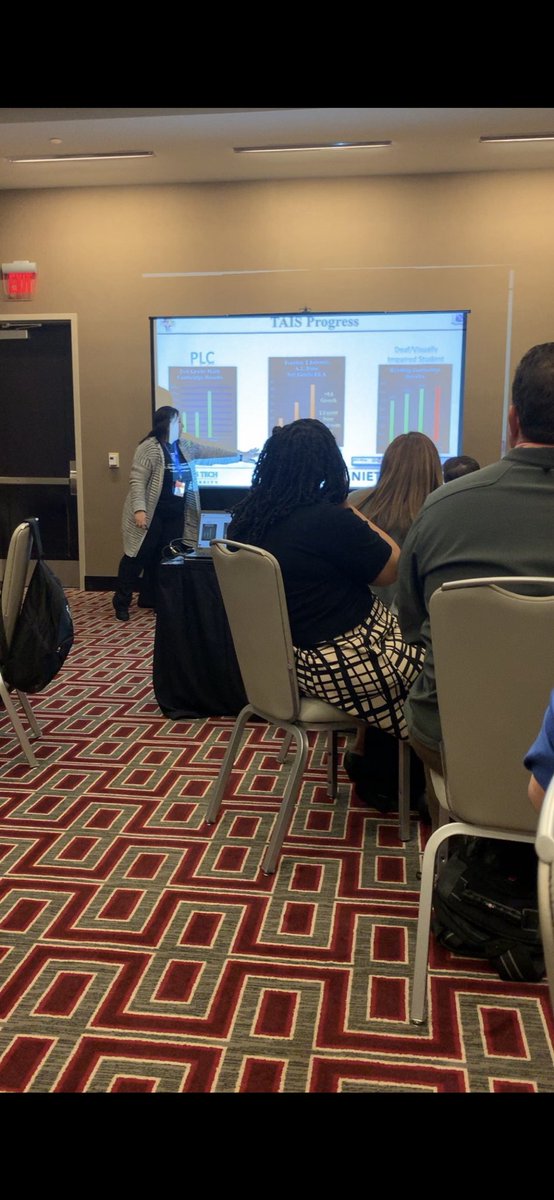 TeachEmVaughn's tweet photo. So proud of my team right now! #NIET2019 #RajeanButler #FifthWard #PantherNation https://t.co/2p5y4sU2qI