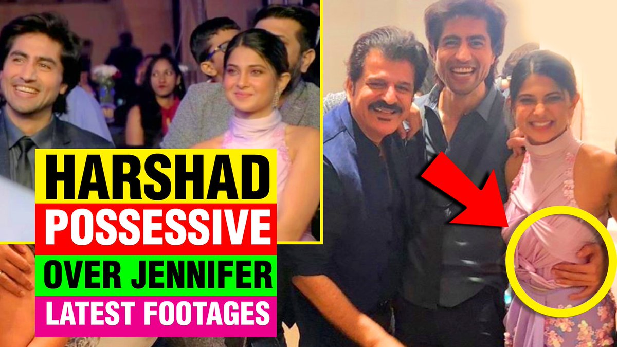 RealDesiFocus's tweet photo. Harshad Possessive Over Jennifer - Bepanah Stars At Indian Telly Awards 2019 - Desi Focus VIDEO: https://t.co/Vh9dnH3Bjn #WingitWithWinget #JenniferWinget #JenniferWinget1 #bepanaah #bepannaahlove #bepanahishq #JenShad #AdityaZoya #zosh #harshjen #arjun #arnoor https://t.co/jErwDnOy5M