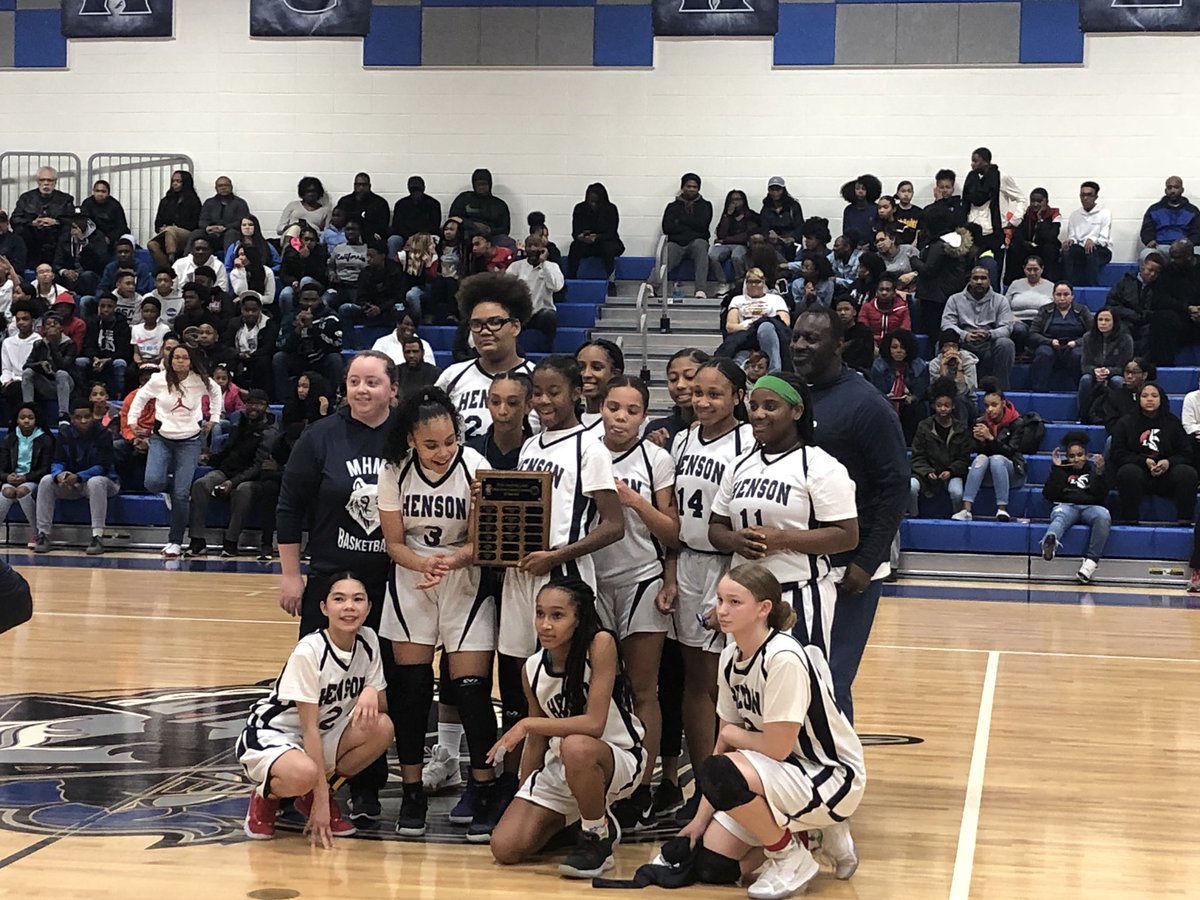 Really proud of our girls and boys basketball teams for bringing home back to back championships! We had a great turnout to support our kids by staff and students. So proud of all of our #hensonhuskyhometownheroes