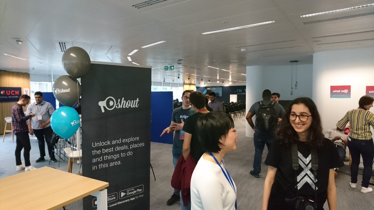 Hello from the #whatnext conference! 📣 You can use Shout to get real-time updates on the sessions and to network with attendees.