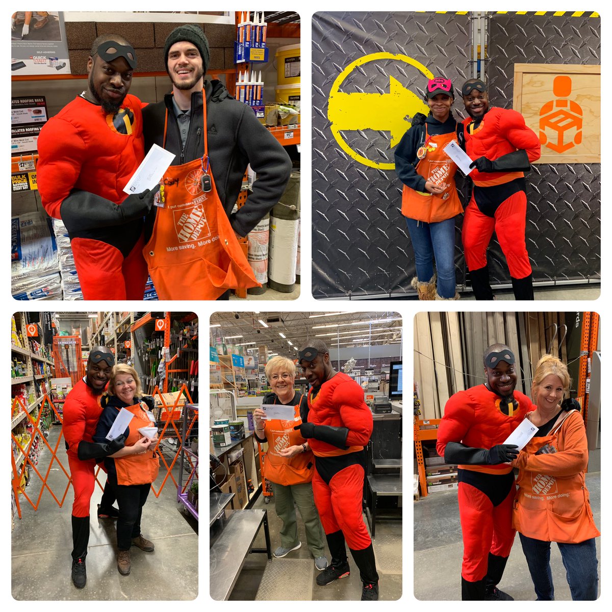 Me Incredible aka the #BossMan aka @AndraeSM2510 & the  #CheckPatrol is rolling #SuperHeroDay @ #TheDeen @Alexis_3323 #FunTimes #PositiveWorkEnvironment #SuccessSharing2019
