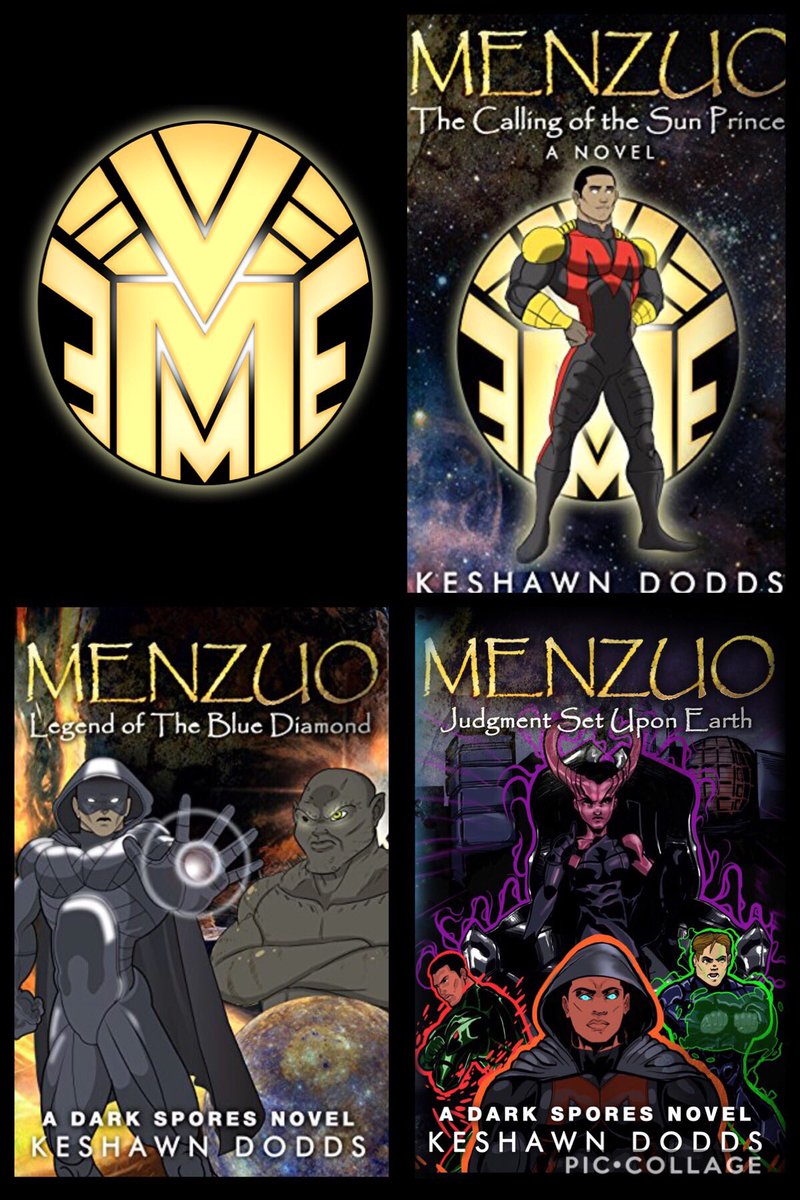 NewAge_Heroes's tweet photo. Make sure you add these books from author @IamKeshawnDodds to your collection. What an amazing series!!! #Scifi #WritingCommunity #Superhero #Infinity7 #CMPDSU https://t.co/T8kpF5v3um