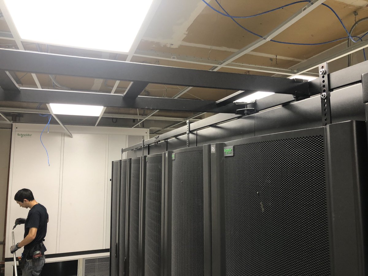 New, high efficiency, data center design and deployment with a great partner <a href="/AlpineBankColo/">Alpine Bank</a>   Glad to be a part of their mission.  #goodforcolorado #youruptimeedge
