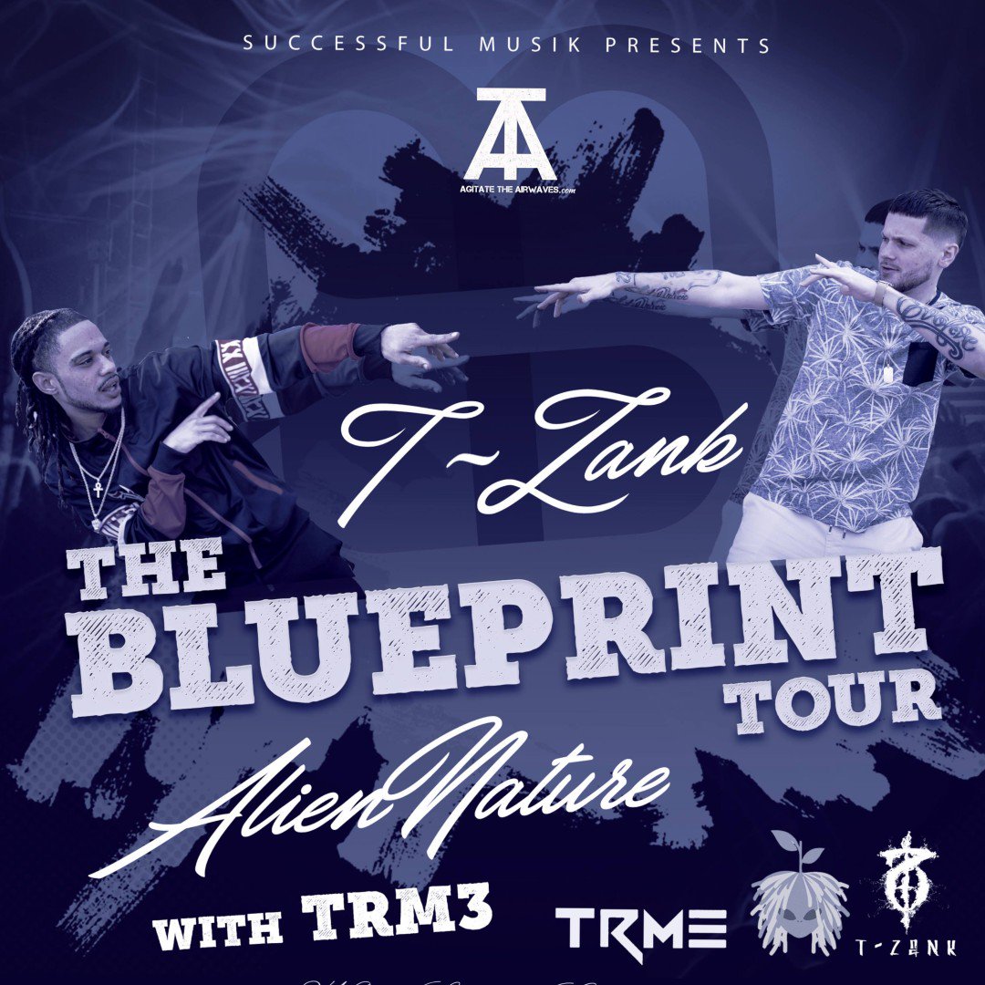 ATAirwaves's tweet photo. Agitate the Airwaves is live RIGHT NOW! Tune in at https://t.co/KkXVt7OVDz! We are talking with artists that will be performing at the T-Zank/AleinNature - The Blueprint Tour on 4/1 at Fubar! https://t.co/qxh7BHUlfE