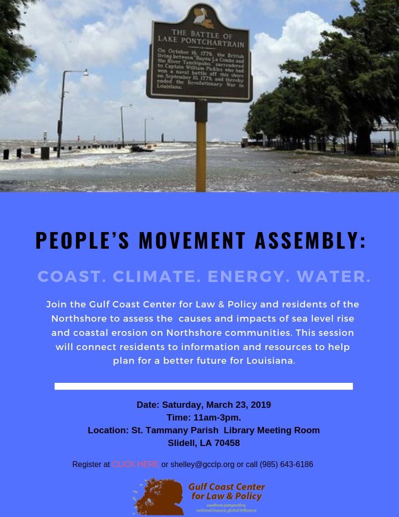 gracecmorris's tweet image. Talking coast, climate, energy, water at St. Tammany Parish Library in the @Gcclpla People’s Movement Assembly. Today’s already diving deep. #BrighterFuture #Solutionaries