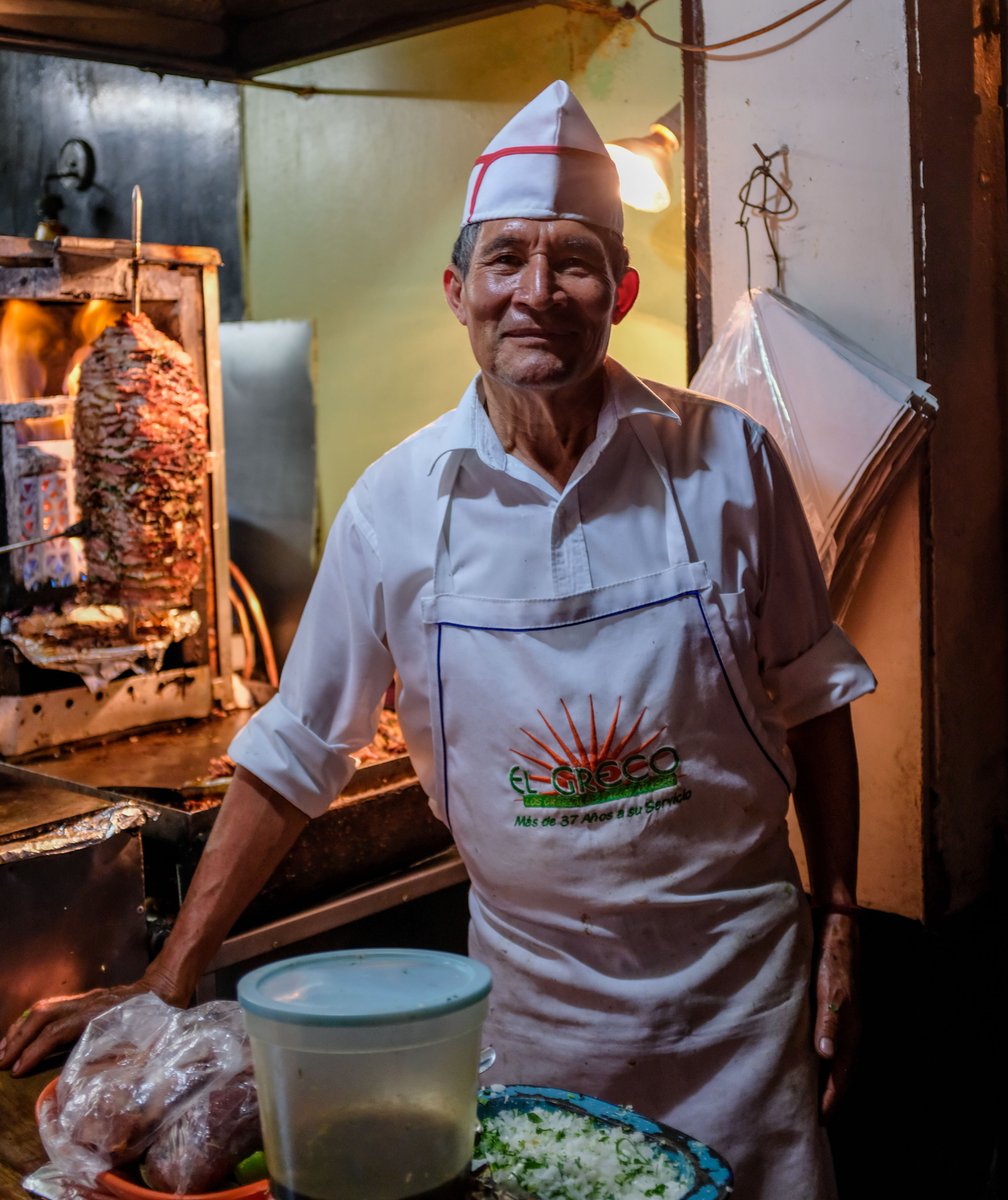 This taquero has been perfecting Al Pastor at Taqueria Al Greco for the last 25 years!     @thecuriousmexican