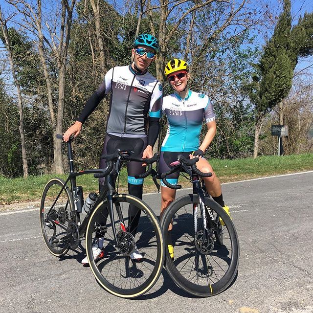 elenamartinello's tweet photo. Having an awesome week end with @vanotti_ale at the #vanotticyclecamp in Cesenatico. The experience at the @lungomarebike_hotel following the #trainingevolution itโs not just about cycling but itโs also about life.
#ridelikeagirl #lesangjaune #meridabikeโฆ https://t.co/fkrVaL6QWf https://t.co/sKLFvPhwy6