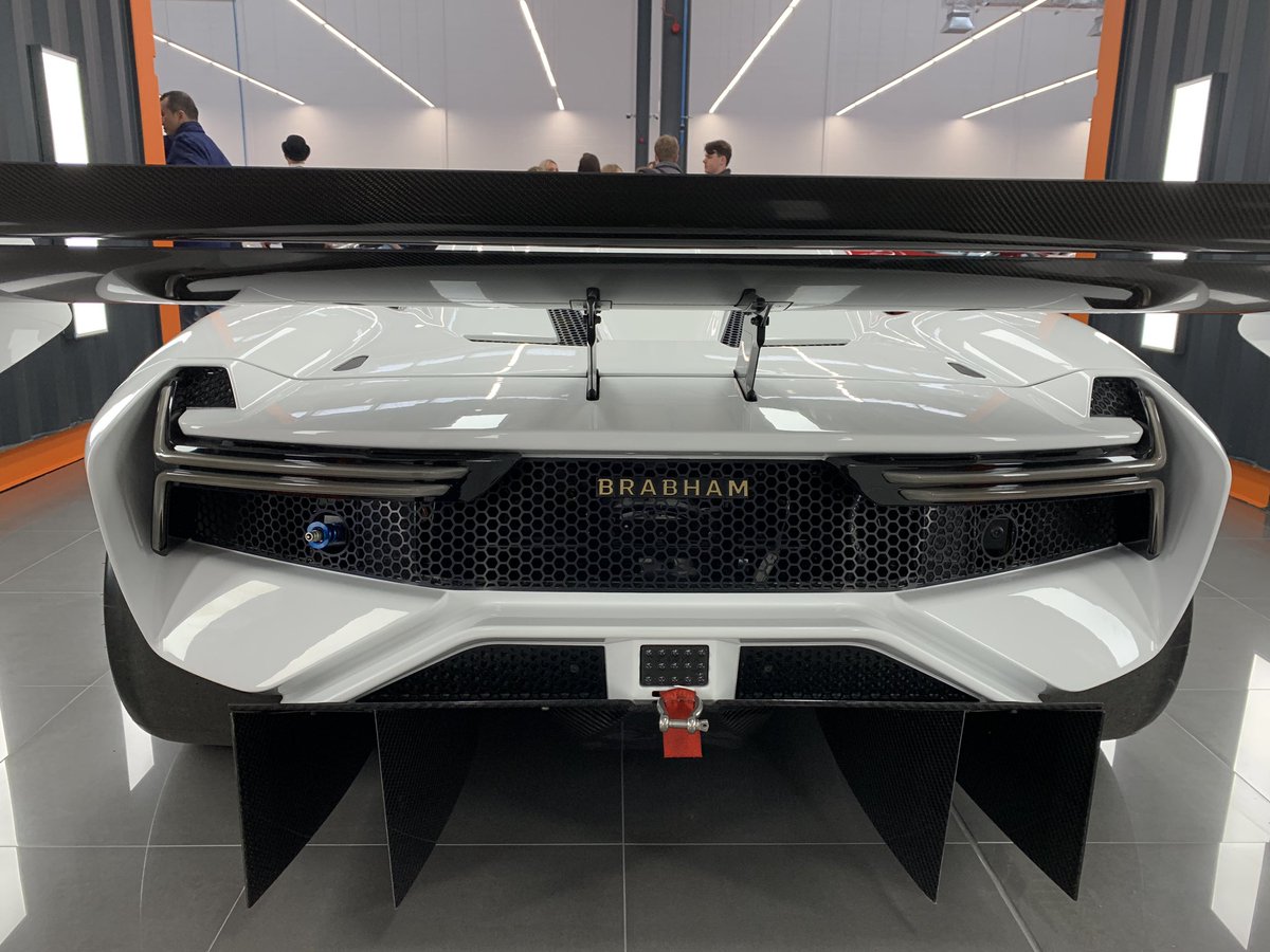 Great to see the new Brabham close up at the opening of NVN London - and super to meet David Brabham himself.
Car has 700hp, less than 1,000 kg dry weight and over 1,000kg of downforce - wow!