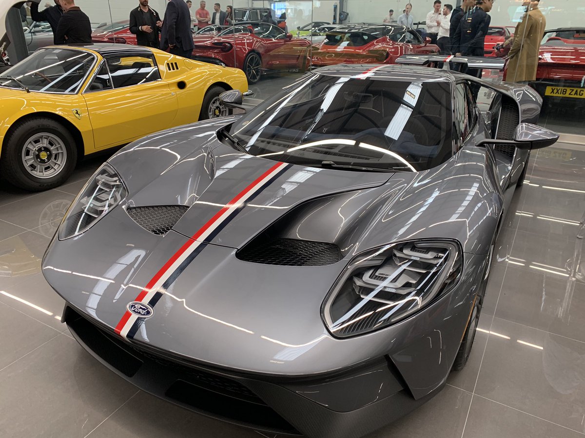 A gorgeous Ford GT at NVN London - a thing of great beauty close up.